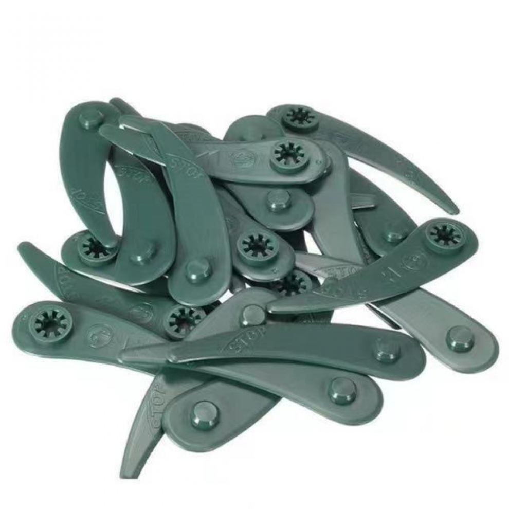 100 STK Lames De Rechange En Plastique Pour Coupe-bordure Bosch Durablade Art 23-18 Li Art 26-18 Li Vert