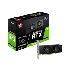 MSI GeForce RTX 3050 LP OC 6 GB GDDR6, 2xHDMI/DP, Low Profile