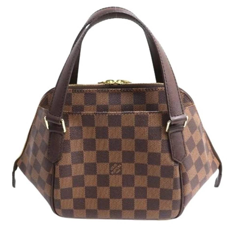 Louis Vuitton Vintage Pre-owned Håndtaske - Vintage - Dame - Brun - ONE SIZE - Uld