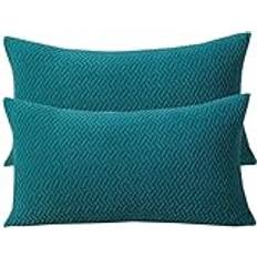Set med 2 kuddfodral 40x60 50x80 cm Elastiska dekorativa kuddfodral 30x50 60x90 cm Lumbar kuddfodral Heminredning Kuddfodral för soffa Bäddsoffa(Color 8,60x90cm/24x36in)