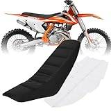 JFG RACING Dirt Bike sätesskydd, universellt motorcykelsätesskydd för SX EXC XC CRF KXF RM YZ YZF KLX motorcykel Dirt Pit Bike motocross – svart