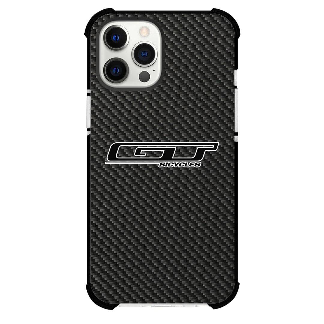 GT Bicycle Phone Case For iPhone Samsung Galaxy Pixel OnePlus Vivo Xiaomi Asus Sony Motorola Nokia - GT Bicycle Bike Brand Logo On Carbon Fiber Background.