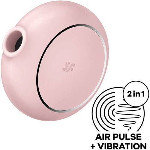 SATISFYER - PRO TO GO 3 DOUBLE AIR PULSE STIMULATOR & VIBRATOR