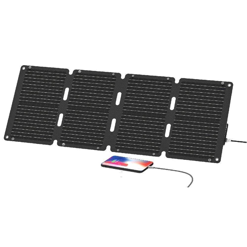 Zmartgear 60W Solarpanel – Let, Foldbart og Perfekt til Eventyr og Nødstrøm