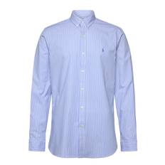 Polo Ralph Lauren Slim Fit Striped Stretch Poplin Shirt Blå