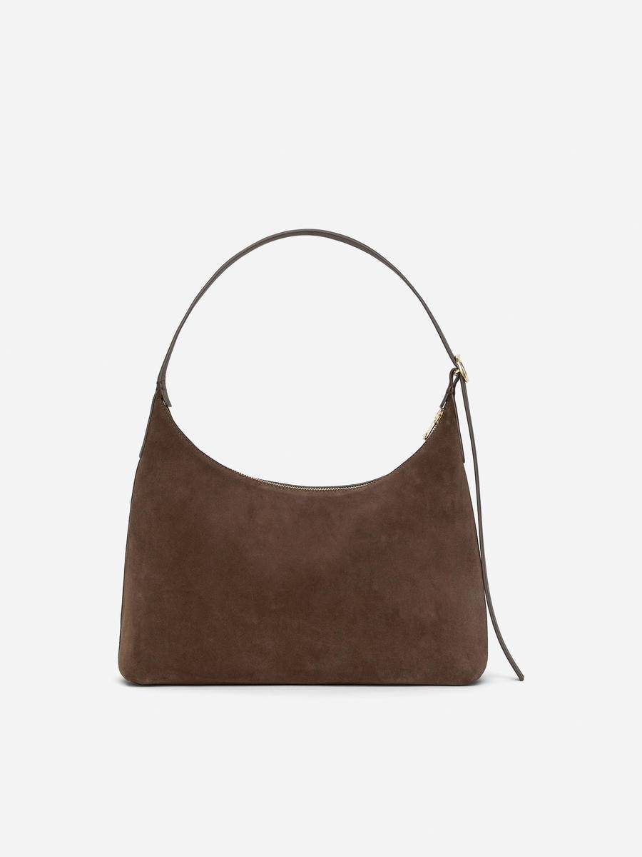 ARKET Suede Shoulder Bag -Brown, ONESIZE