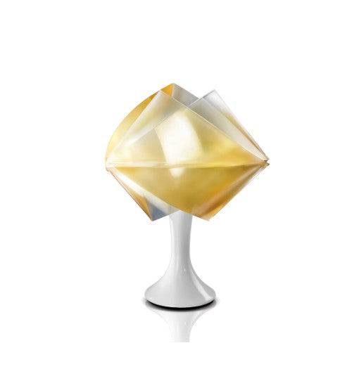 Gemmy prisme bordlampe fra Slamp - Gold