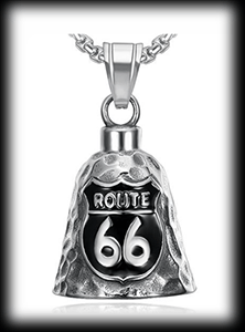 Route 66 - Angel bell / Guardian bell smycke i rostfritt stål., DSLP1062