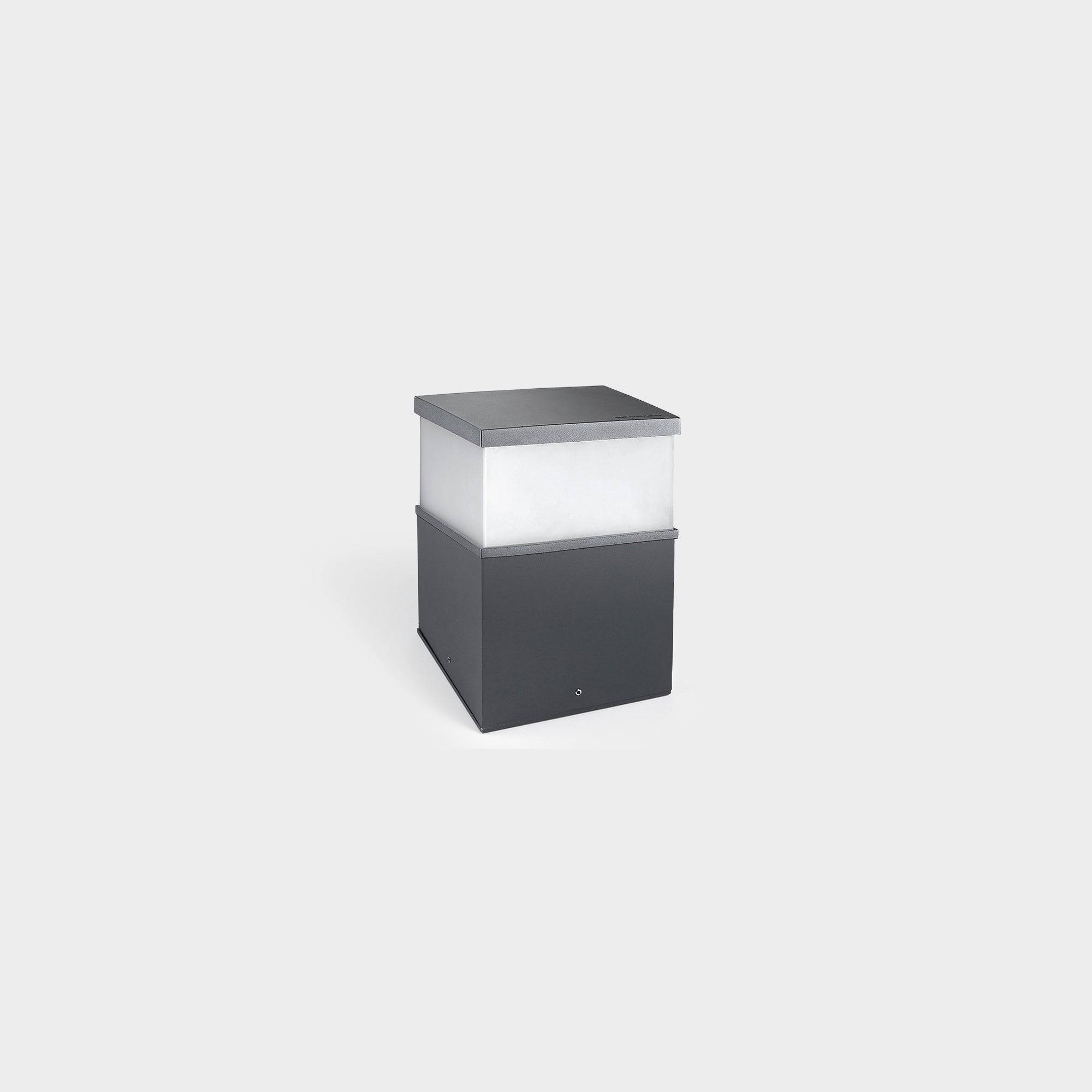 Cubik urban gray pullert leds-C4 - 30 cm