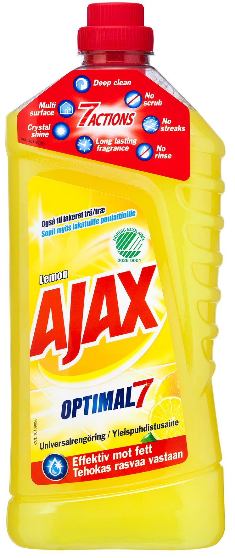 Allrengöring Ajax Citron 1,5L