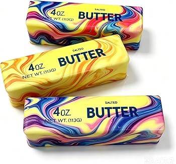 Marble Butter Squishy 13 cm – Marmor Slow Rising Fidget Toy