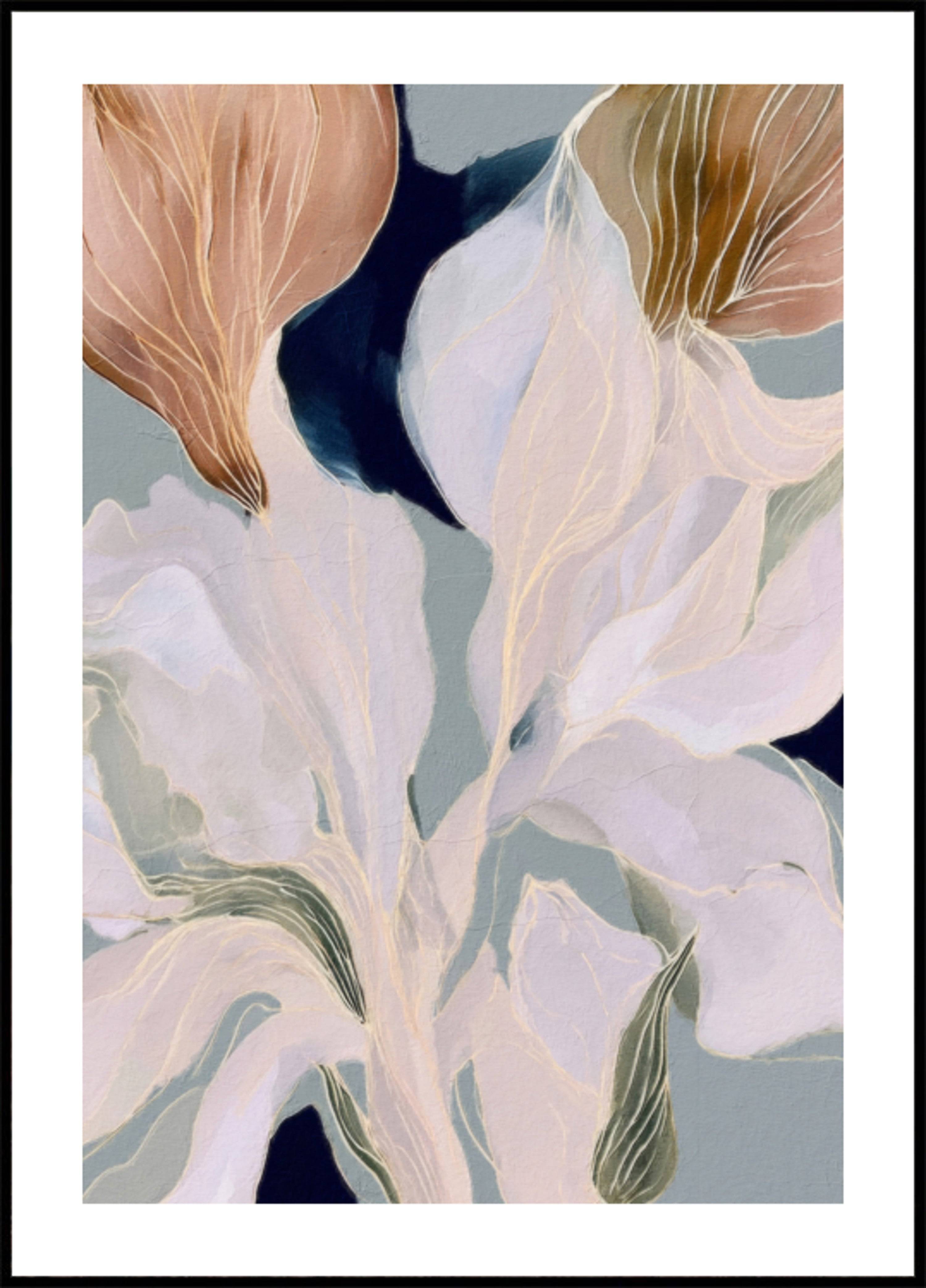 Soft Blush Botanicals (50x70) - Plakater > Konstaffischer, Abstrakta Posters, Illustrationsposters, Klassiska Postere, Botaniska Posters, BD