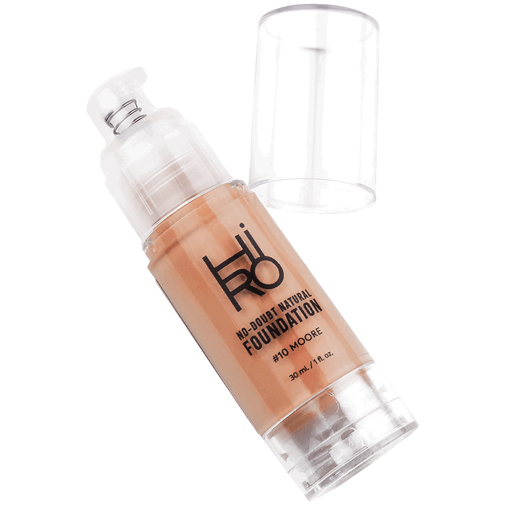 HIRO Cosmetics No Doubt Foundation Moore