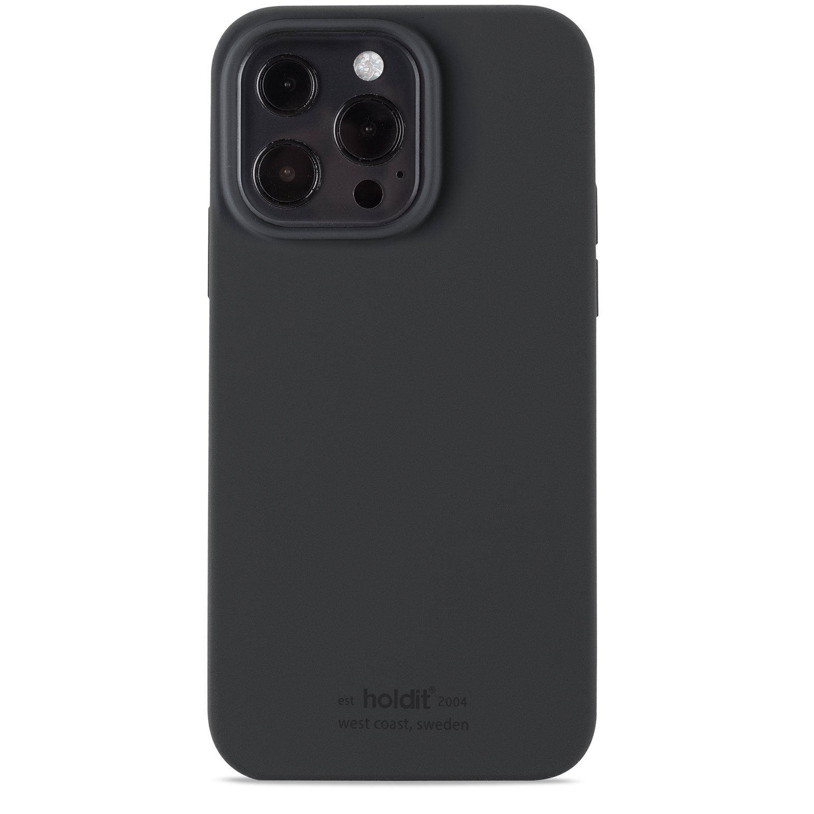 Holdit Silikonskal Apple iPhone 13 Pro Max Svart