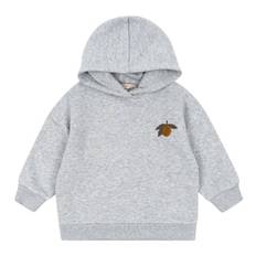 Konges Sløjd Hoodie - Gråmelerad - Konges Sløjd - 7-8 år (122-128) - Hoodie