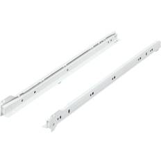 Lådskena HETTICH delutdrag 500mm vit 2 styck