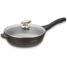 Deep Frypan - Die Cast - Non Stick Greblon Marble Coated - 28 cm - Royalty Line