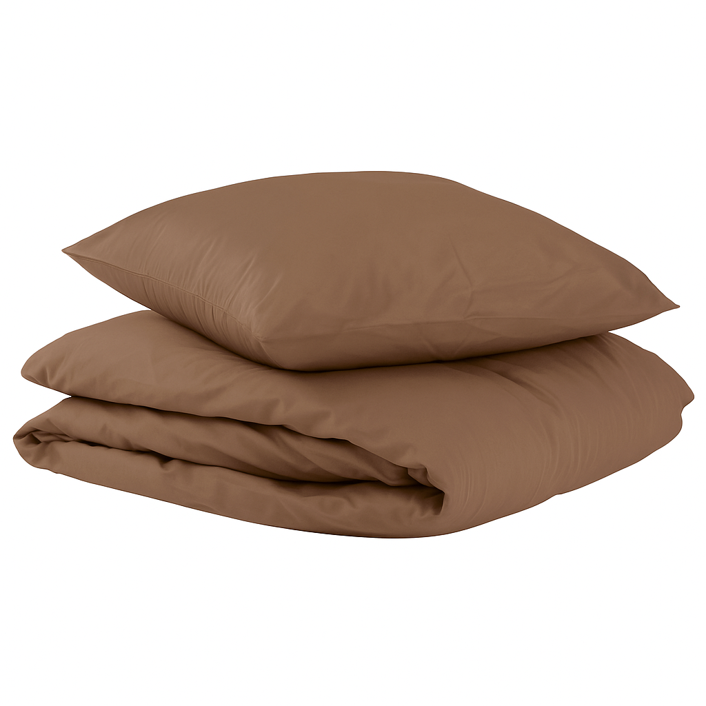Eksklusiv sengetøj fra H.M.T. DESIGN – MAKRO SATIN TAUPE 220