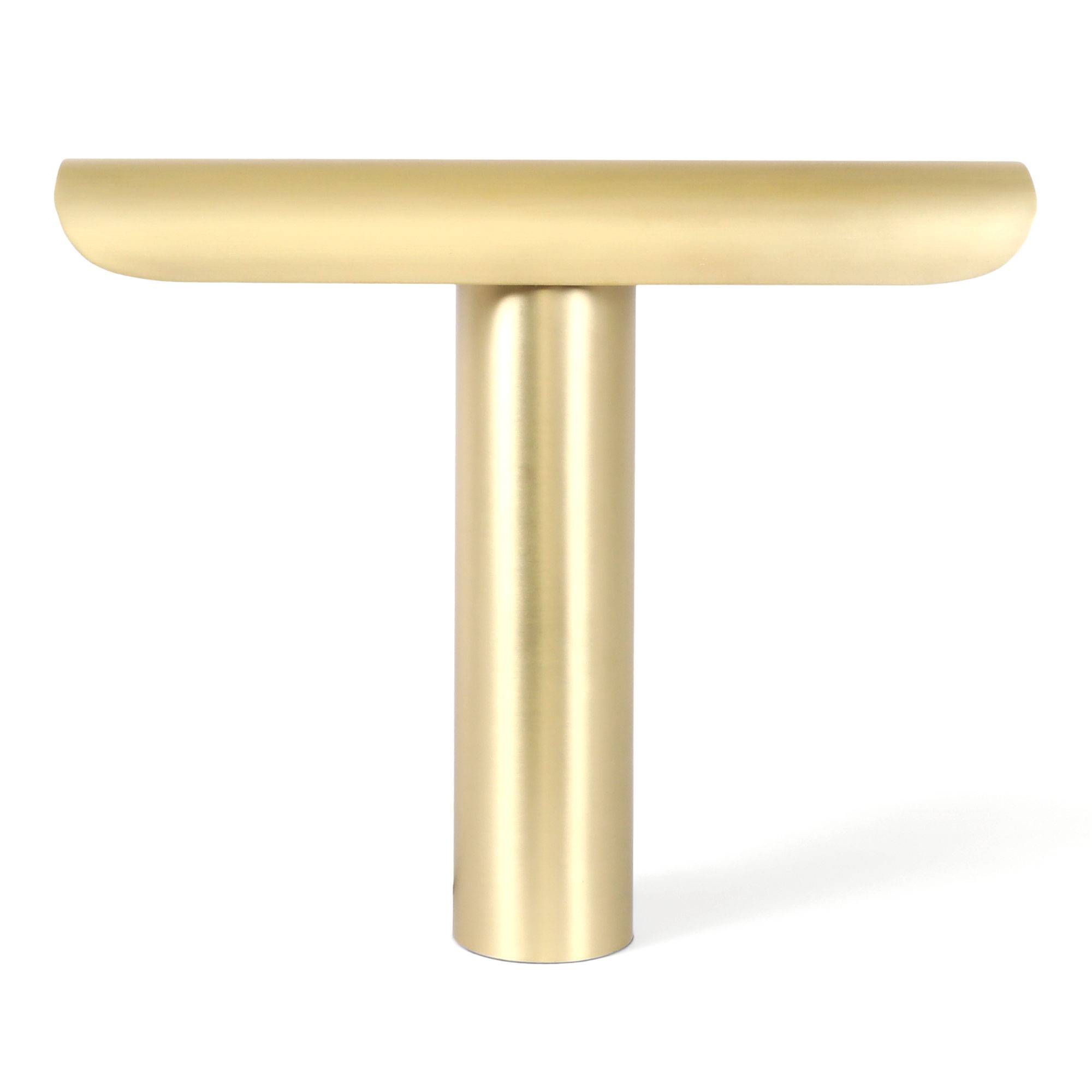 Frama - T-Lamp Brushed Brass - Bordslampor - Regular Company