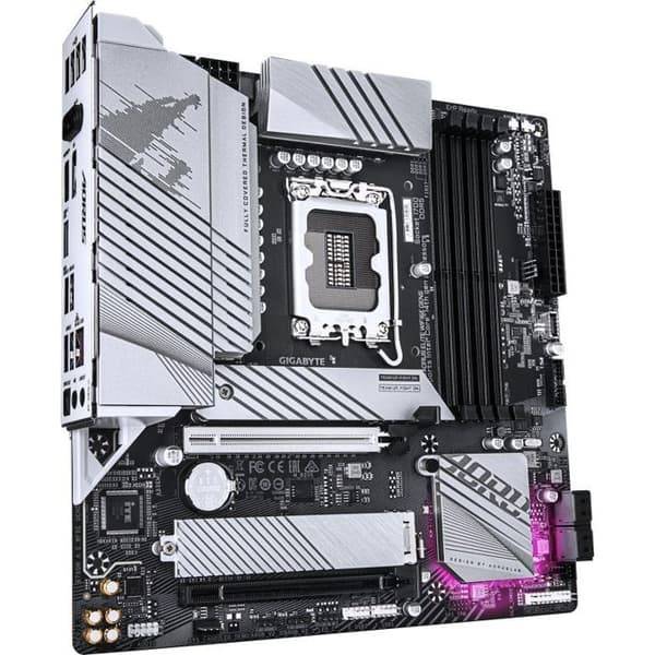 Bundkort - GIGABYTE - B760M AE WF6E GEN5 - Micro-ATX-format - Intel B760-chipsæt - WiFi 6E & PCIe 5.0