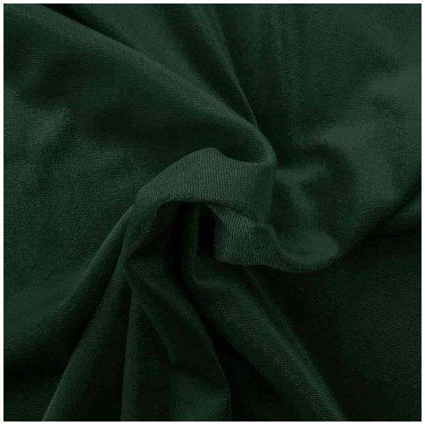 Shiny velour Mørkegrøn