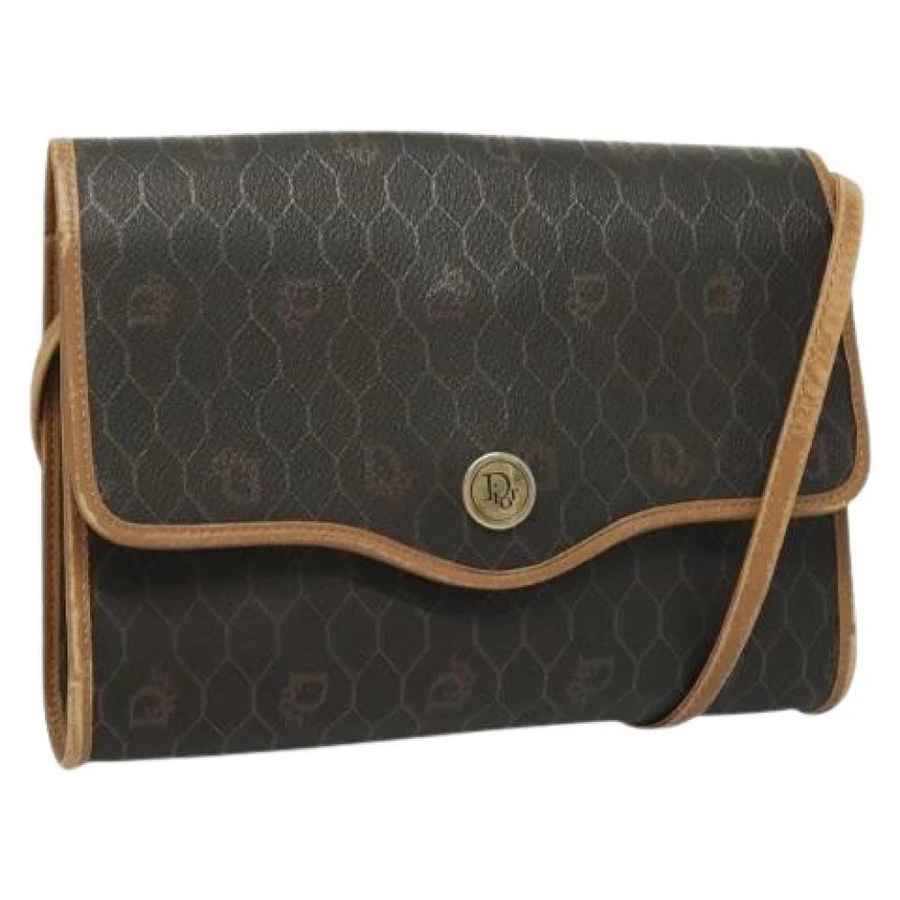 Dior Vintage Pre-owned Vintage Skuldertaske - Vintage - Dame - Sort - ONE SIZE - Uld