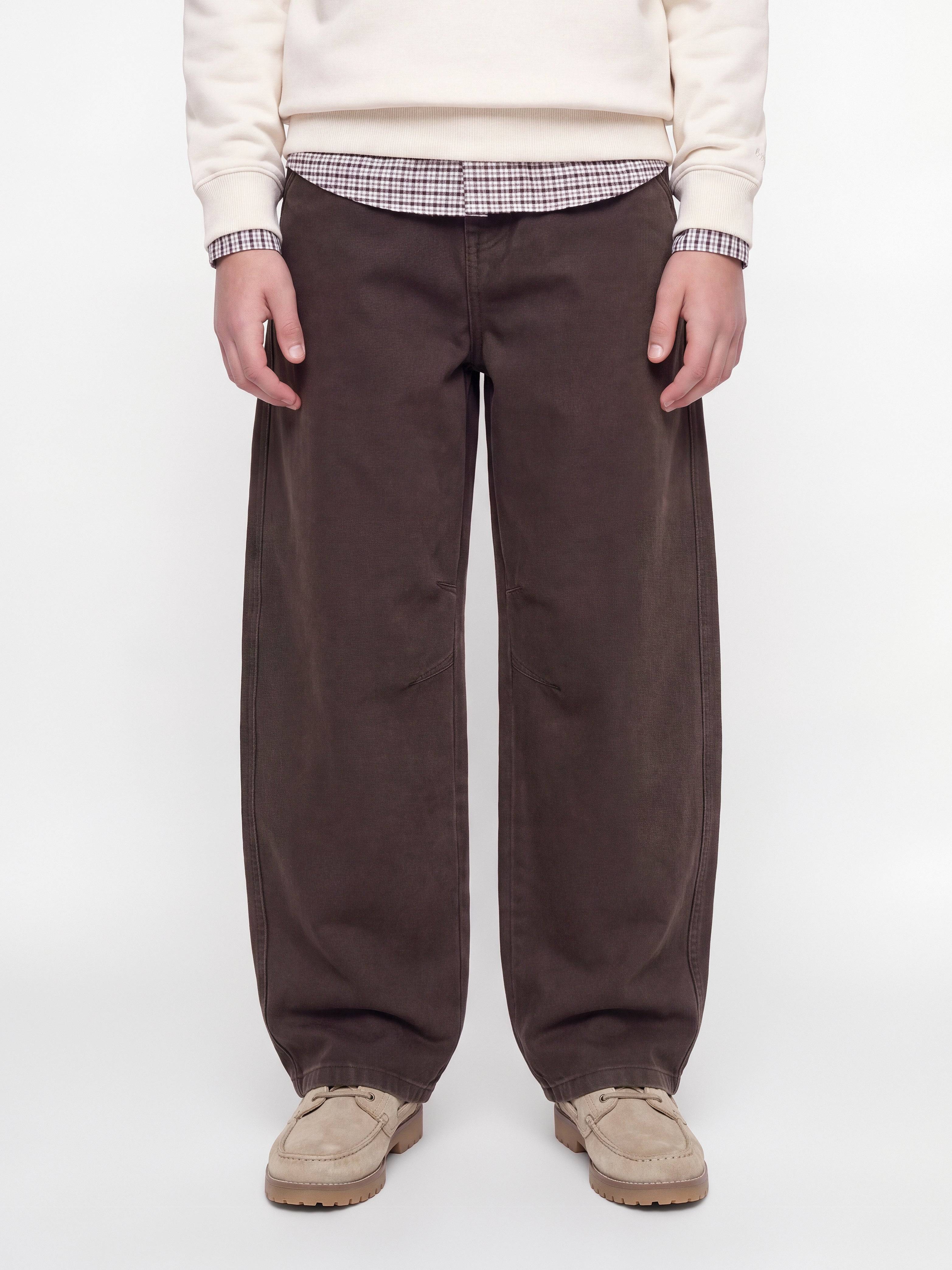 Byxor Boys - Brun - 128