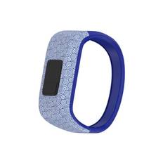 Urrem til Garmin Vivofit Jr. Med Mønster-Tribal mønster blå (8)-Large