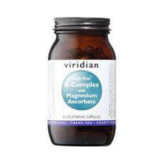 Viridian High Five B5 B-Complex +Magnesium ascorbate (Vit C), 90 Capsules