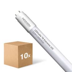 Fordelspakke 10x Noxion LED Lysrør T8 Avant Extreme (EM/Mains) Ultra Output 20.6W 3300lm - 830 Varm Hvid | 150cm - Erstatter 58W