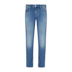 Armani Exchange, Jeans, Herr, W36, Denim, Medium Blue Denim Jeans