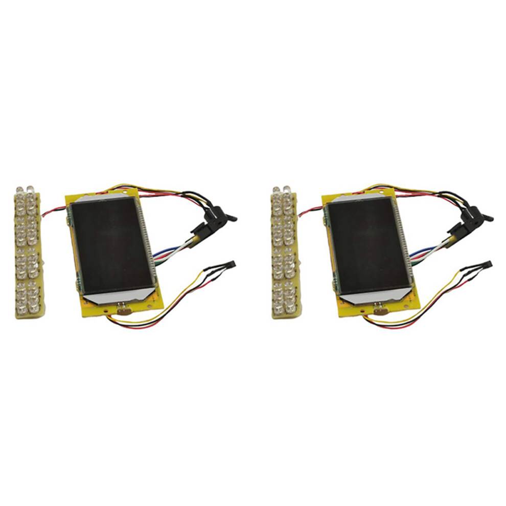 2X 36V Electric Scooter Display LCD Screen 8 Inches Electric Scooter Replacement Accessories Suitable for S1 S2 S3