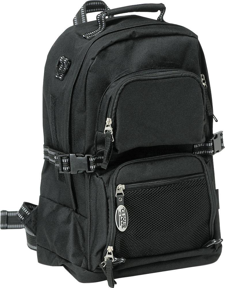 Clique Rygsæk i sort - 23 liter.