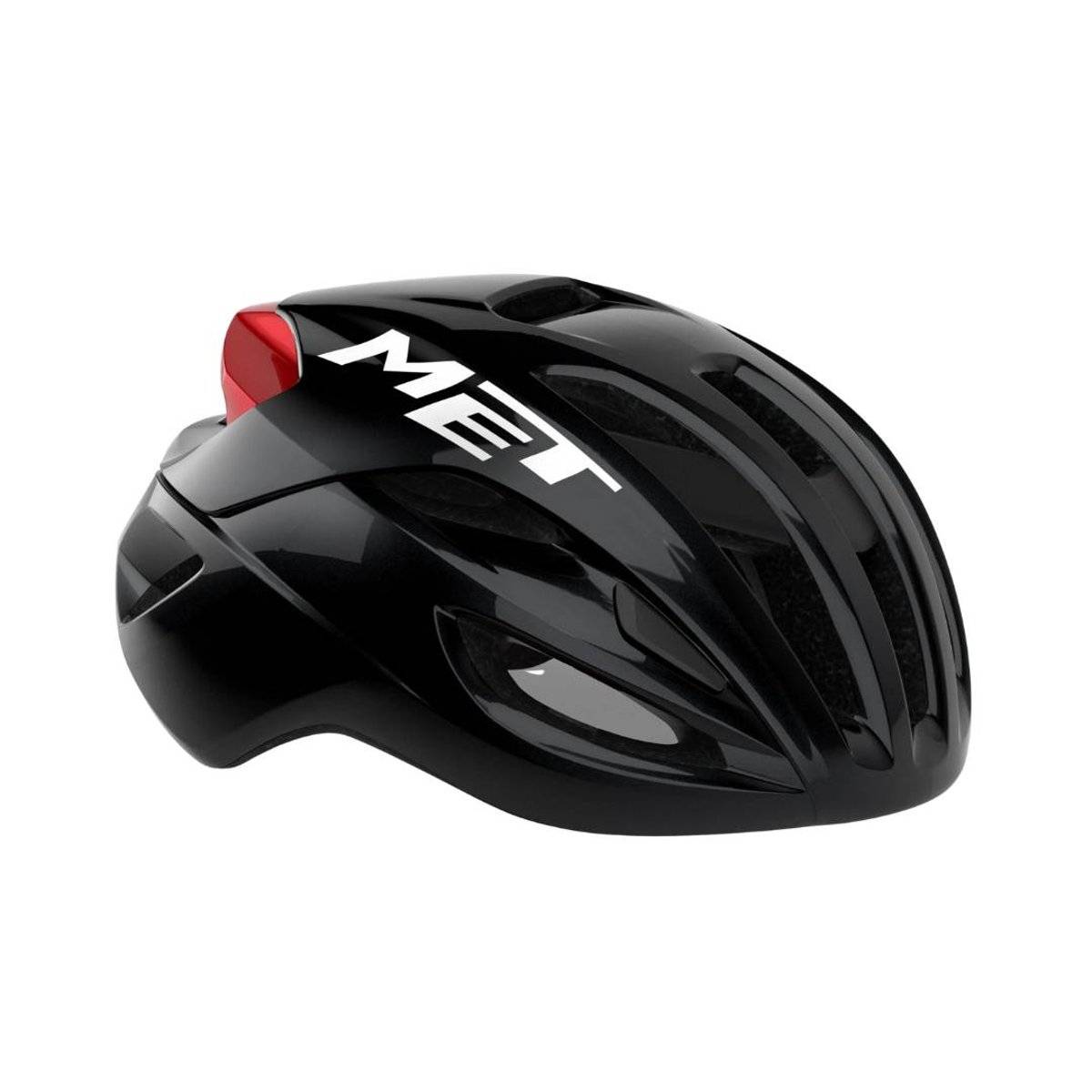 MET Rivale MIPS Helmet Black Red, Size S (52-56 cm)