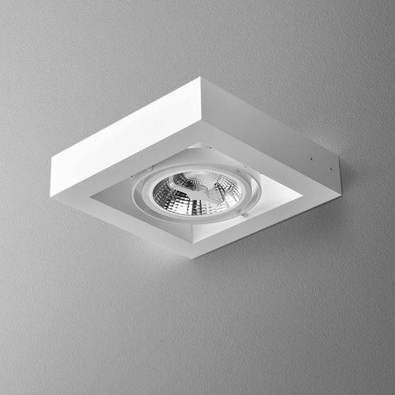 Cadva 111x1 12V væglampe fra AQForm - blank sort