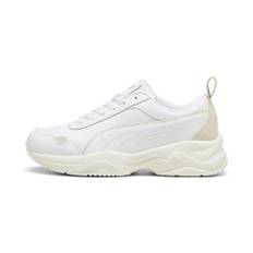 PUMA Cilia Mode Lux Sneakers Women, Shoes, White/Warm White/Gold, 38.5