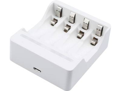 Andersson USB-C batteriladdare AA/AAA (vit)