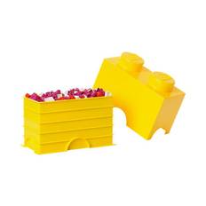 LEGO Storage Brick 2 - opbevaringsboks - klargul