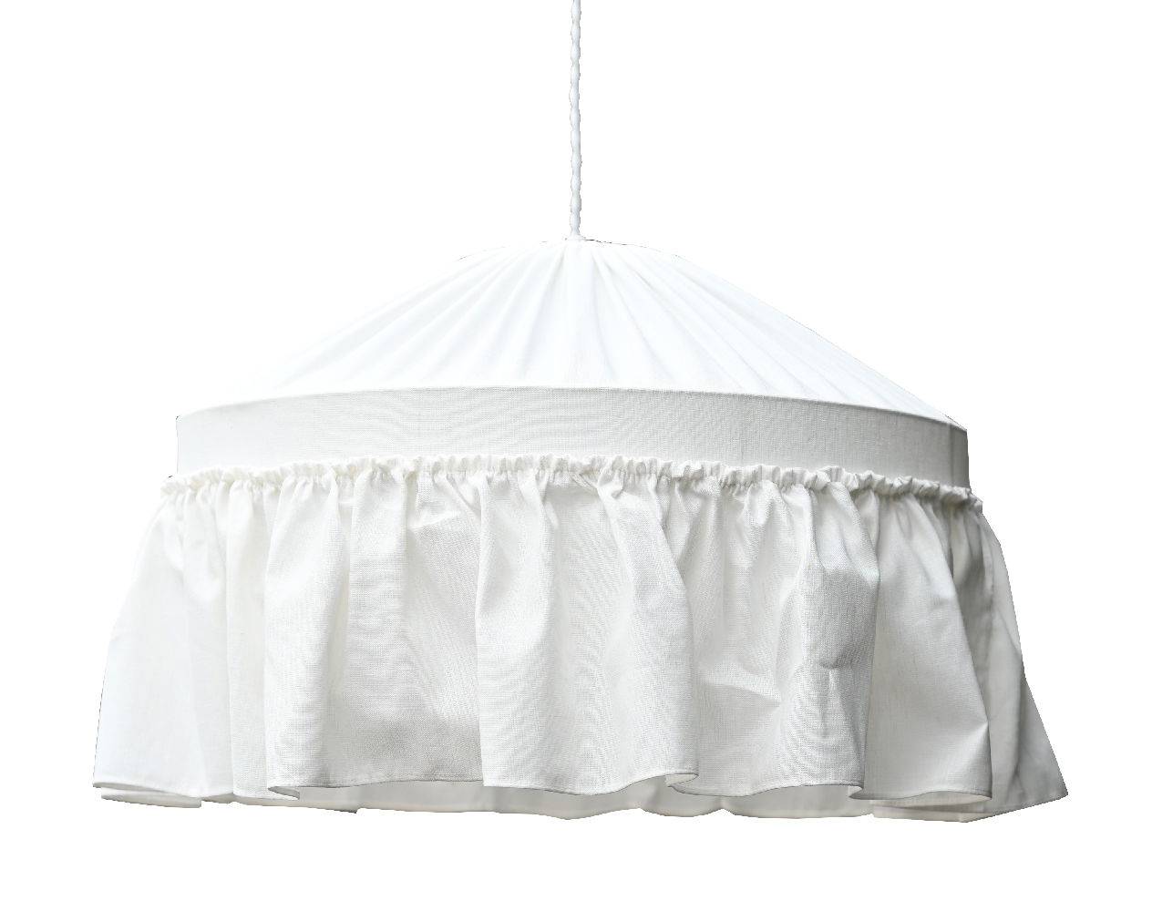 Carolin Volang Takskärmar Vit (40cm)