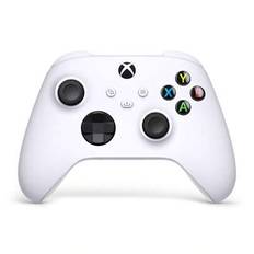 Xbox Core Wireless Gaming Controller – Vit – Xbox Series X|S, Xbox One, Windows PC, Android och IOS - Vitt (En-Storlek)
