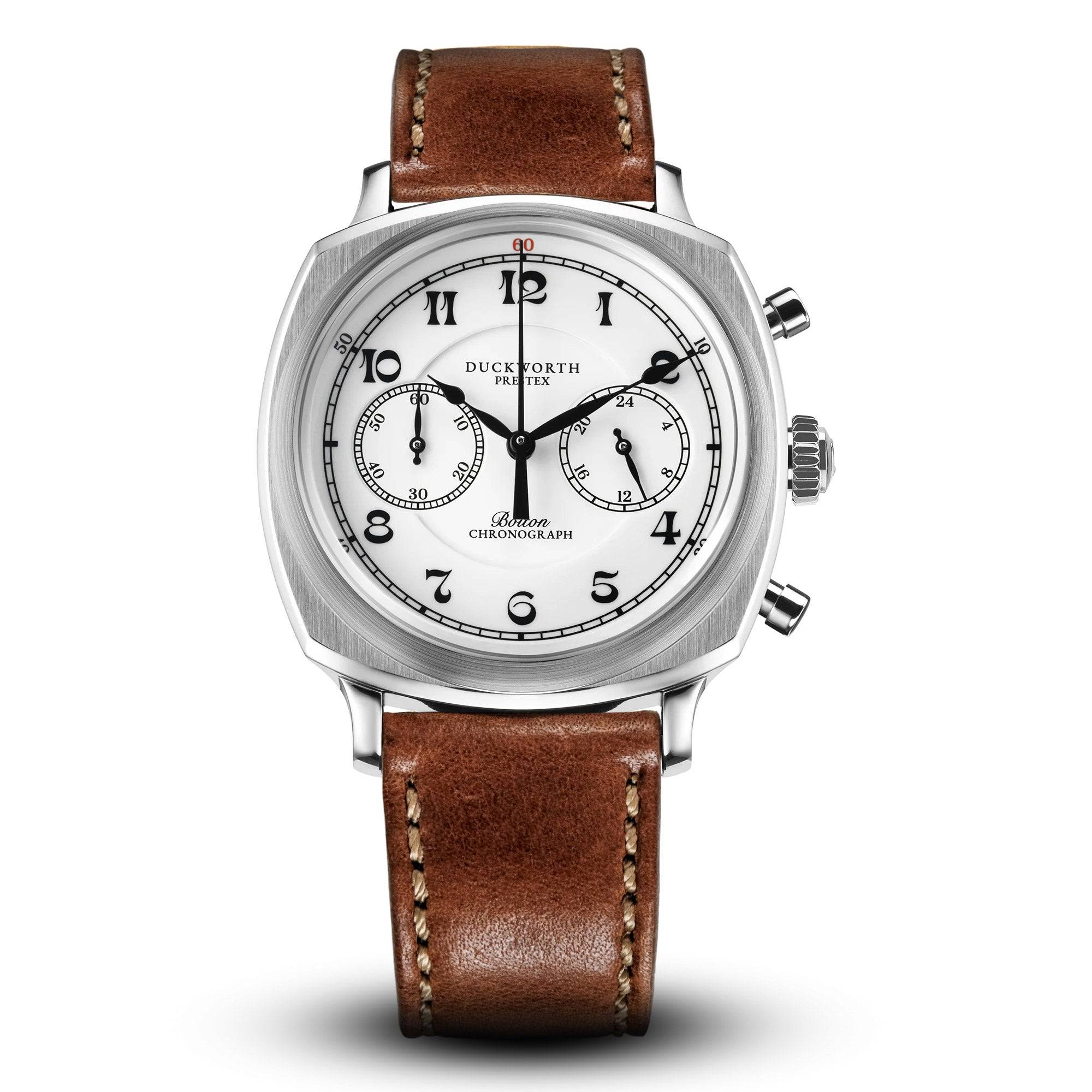 Bolton Classic Quartz Chrono - Chronograph / Brown Leather