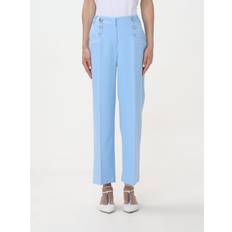 Pants LIU JO Woman color Sky Blue