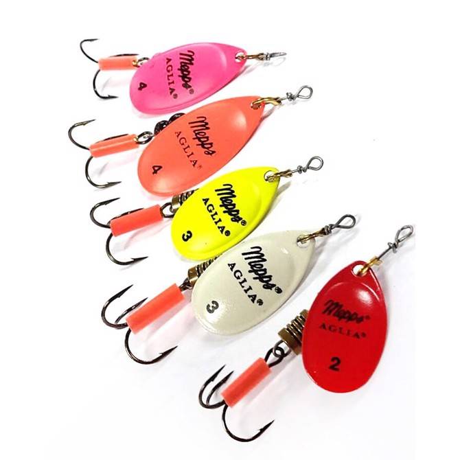 Mepps Aglia Fluo spinner-5-fluo orange