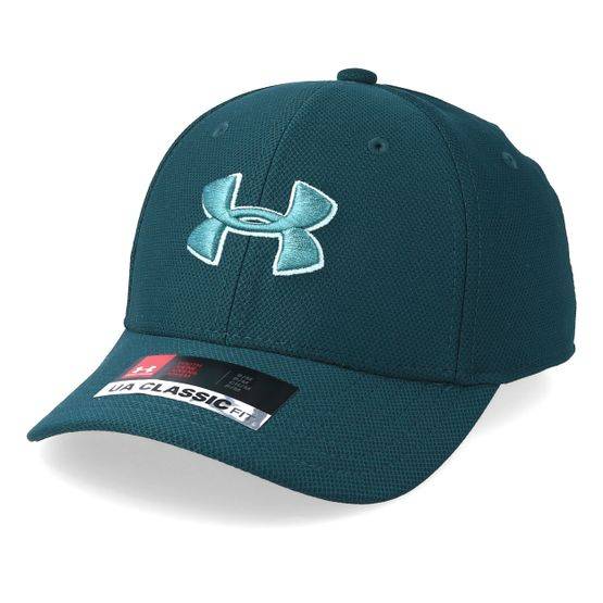 Under Armour - Grön flexfit Keps - Kids Boy´s Blitzing 3.0 Batik Stretch Fit @ Hatstore