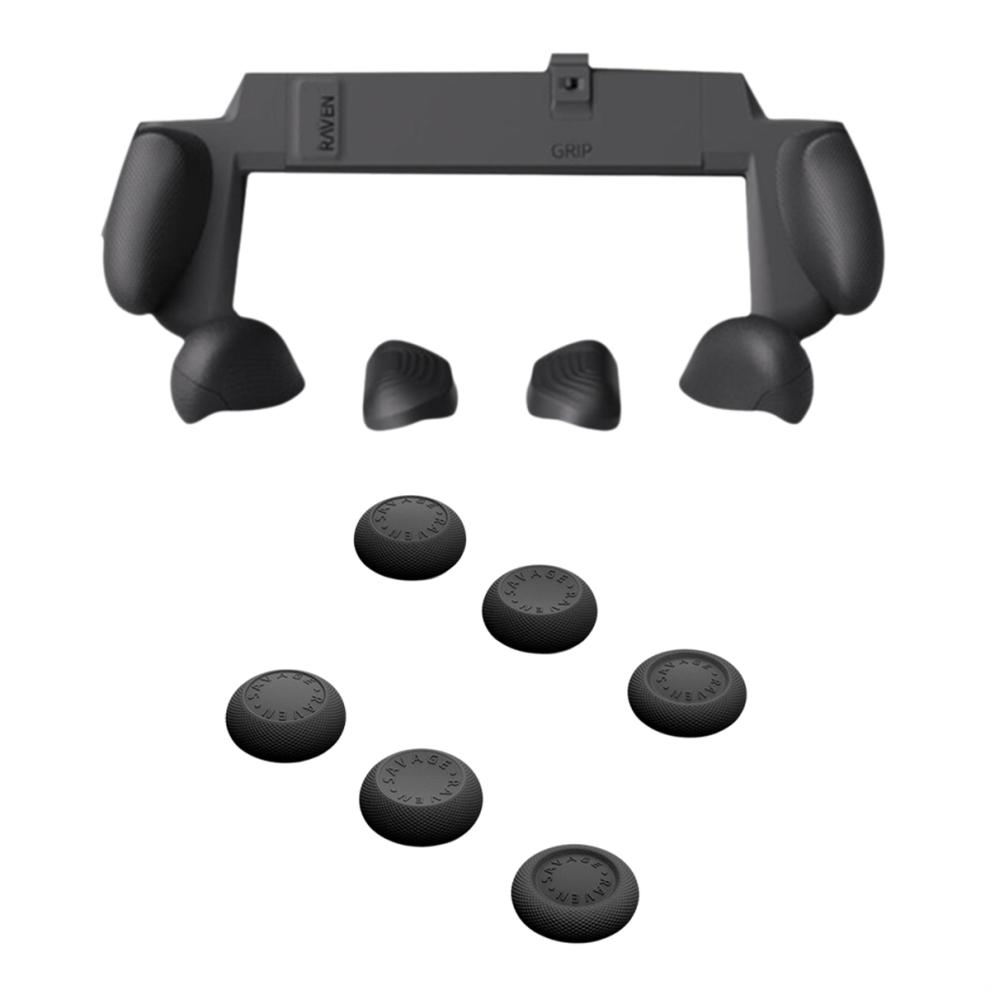 Til Switch2-etui, plastikgreb, beskyttende skal + joystick-dæksler, sæt A