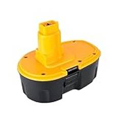 BATTOOL Batteri för Dewalt 18 V 5,0 Ah NI-Mh ersättningsbatteri för Dewalt 18 V DC9096 DC9098 DE9039 DE9095 DE9096 DW9096 DC330 DC725 DC925 verktygsbatteri för Dewalt