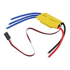 ICQUANZX 30A RC borstlös motor elektrisk varvtalsregulator, borstlös motor, varvtalsregulator ESC, för RC BEC ESC T-rex 450 V2 helikopterbåt