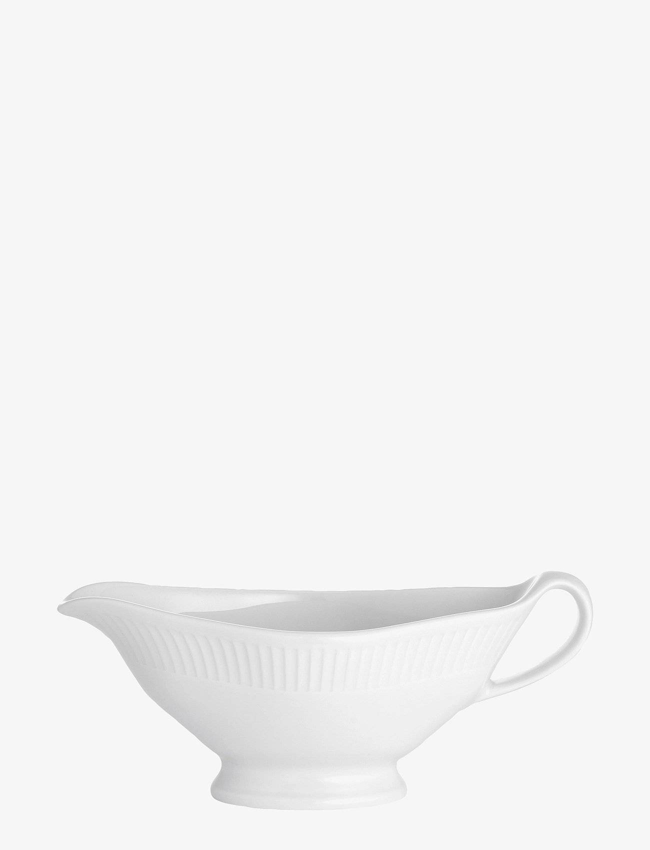 Pillivuyt Gravy Boat Plissé - White - 32 cl