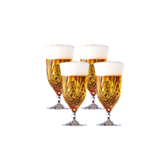 Lyngby melodia ølglas 4 stk.