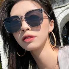 1pc Unisex Oversized Frame Sunglasses Uv Protection With Package Bag Sunglasses Beach Sun Glasses Beach Accessories For Women Sun Glasses Sunglasses S